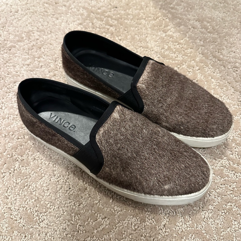 Vince. Berlin calf hair sneakers